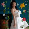 Large Bow Short Wedding Dress