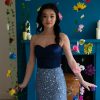 Blue Sequin Dress